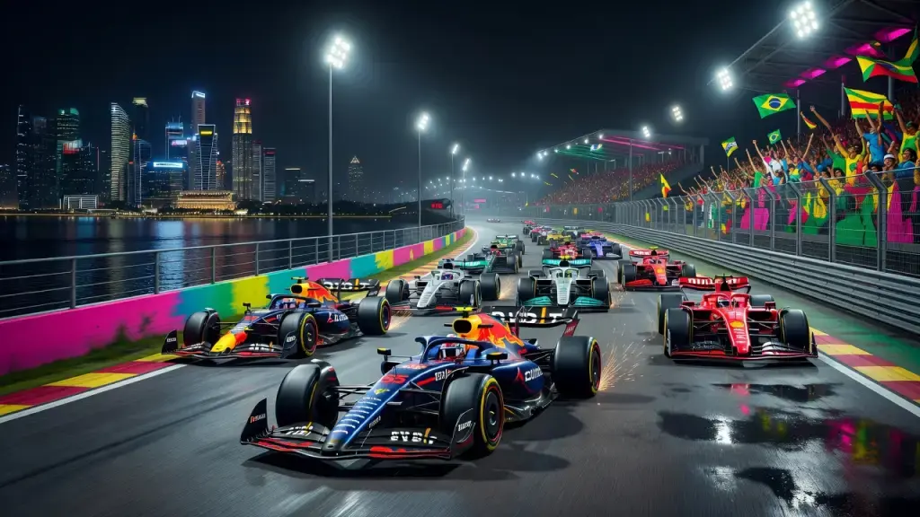 Sainz Larga do Pit-Lane na Sprint de Singapura Após Irregularidade