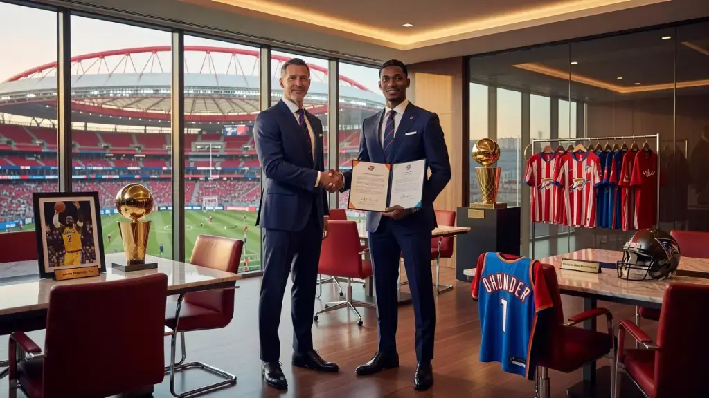 Gilgeous-Alexander Entra no Grupo Acionista do Atlético de Madrid